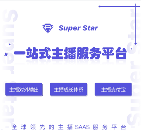 Superstar：全球领先的主播SaaS服务平台
