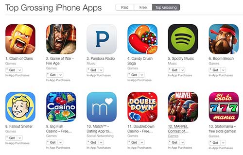 App Store强调排名 开发者和游戏网站压力大