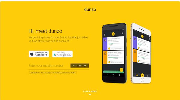 任务管理应用公司Dunzo完成8亿卢比融资，领投方为谷歌
