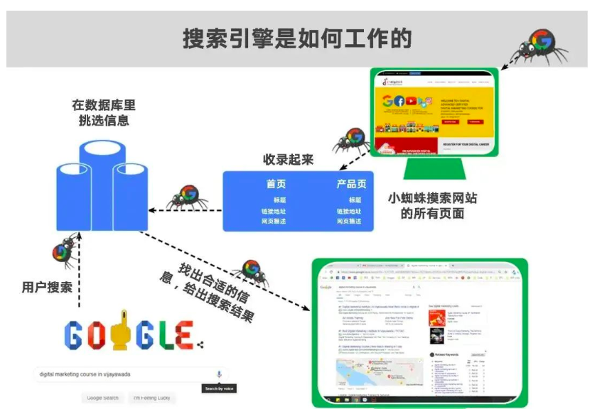 谷歌搜索的基本原理