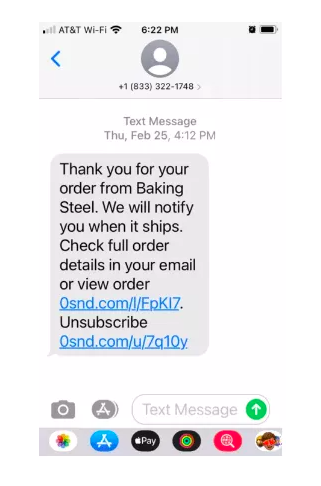 Baksteel的订单确认短信.png